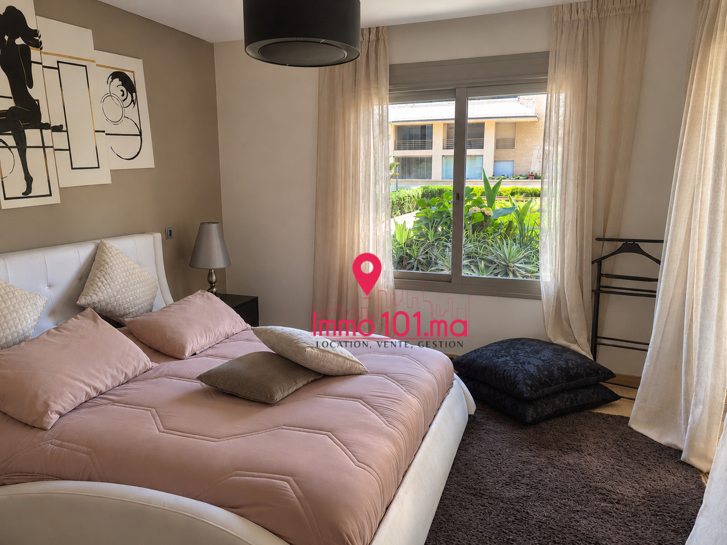 Location appartement meublé à Plage des nations AGLAM2595
